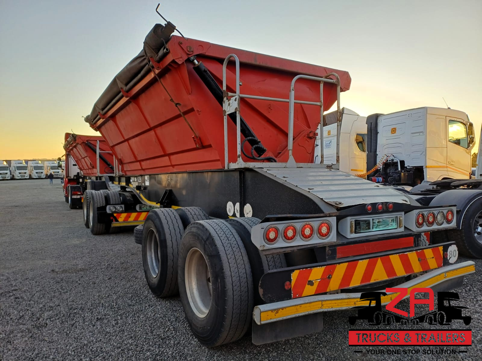 2019 SA TRUCK BODIES 25 CUBE SIDE TIPPER #53123